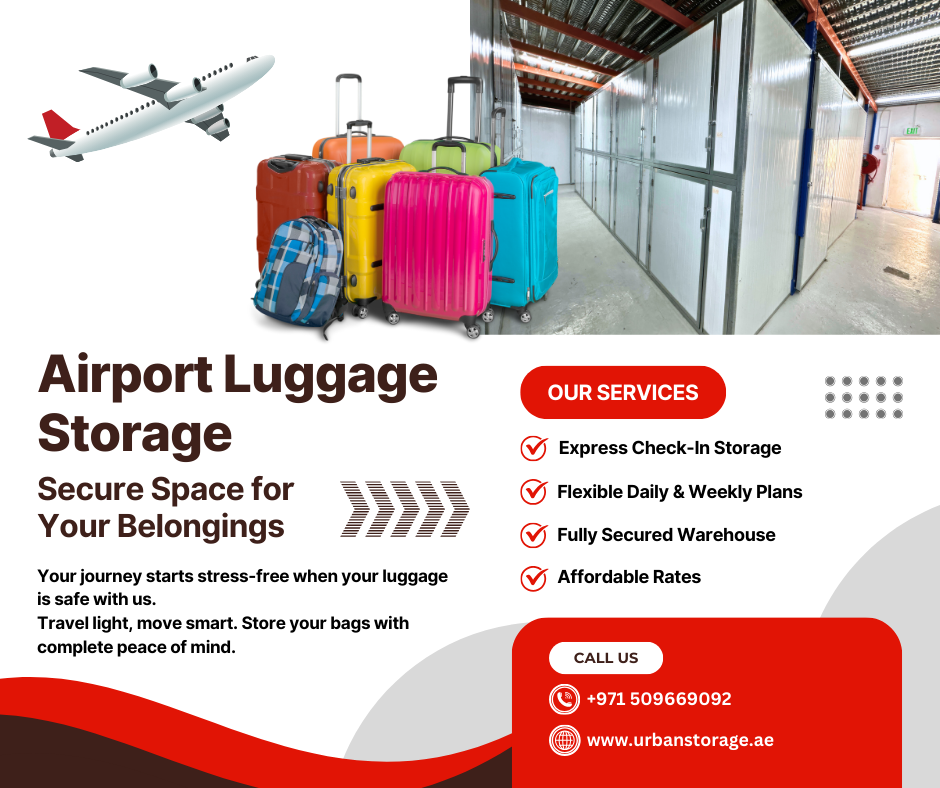 Luggage storage in dubai